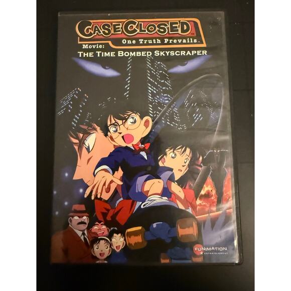 Case Closed: The Time Bombed Skyscraper (DVD, 2009, Funimation) - Picture 1 of 4